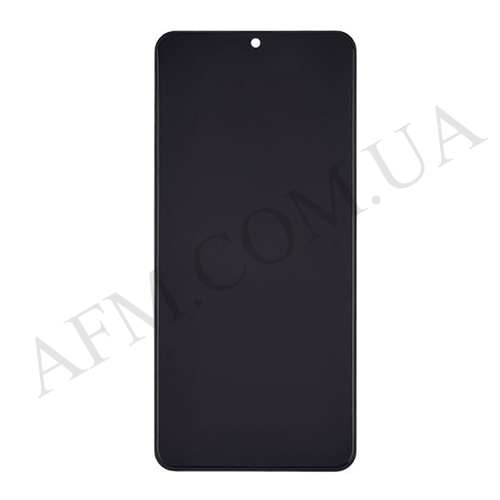 Дисплей (LCD) Samsung A315F Galaxy A31 OLED (Small LCD) чорний + рамка
